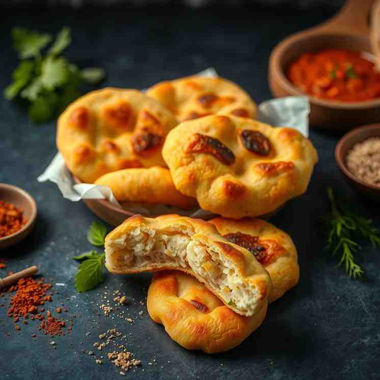 Luchi - Fried Indian Bread Recipe
